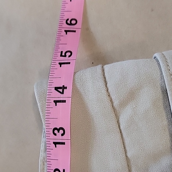 Talbots Size 4 Curvy Tan / Khaki Pants, Straight Leg, Excellent Used Condition - Picture 7 of 13